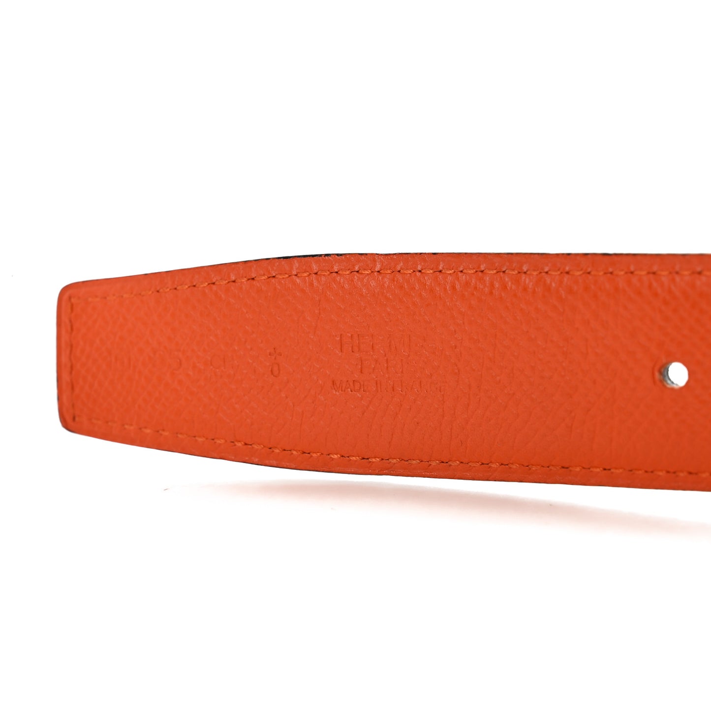 Swift Epsom 24mm Mini Constance H Belt 85 34 Black Orange