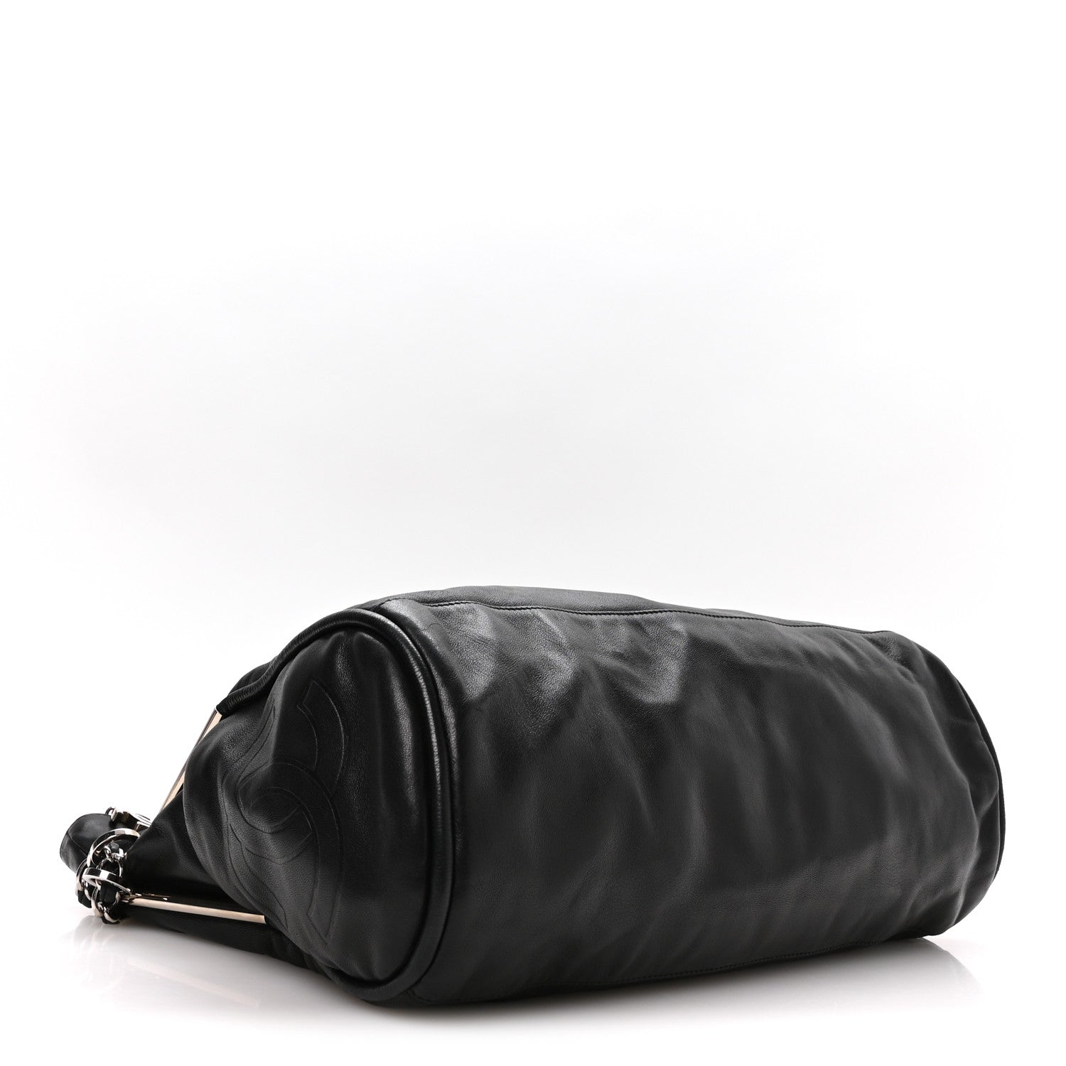 Chanel Lambskin Large Ultimate Soft Tote Black 4 of 11