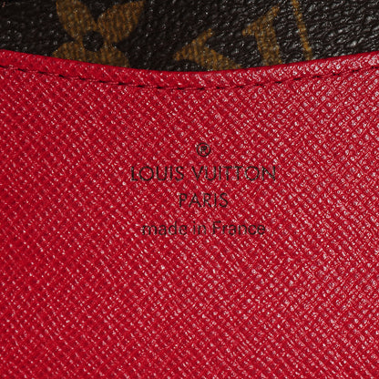 Louis Vuitton Monogram Josephine Wallet Red 7 of 8
