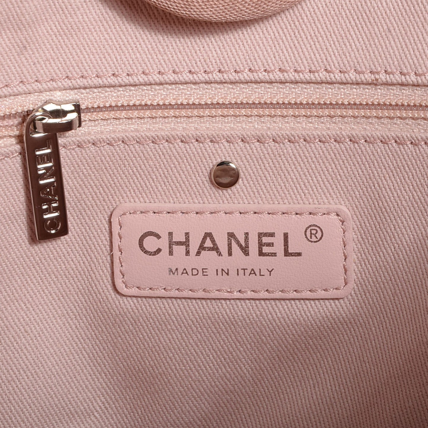 Canvas Small Deauville Tote Light Pink