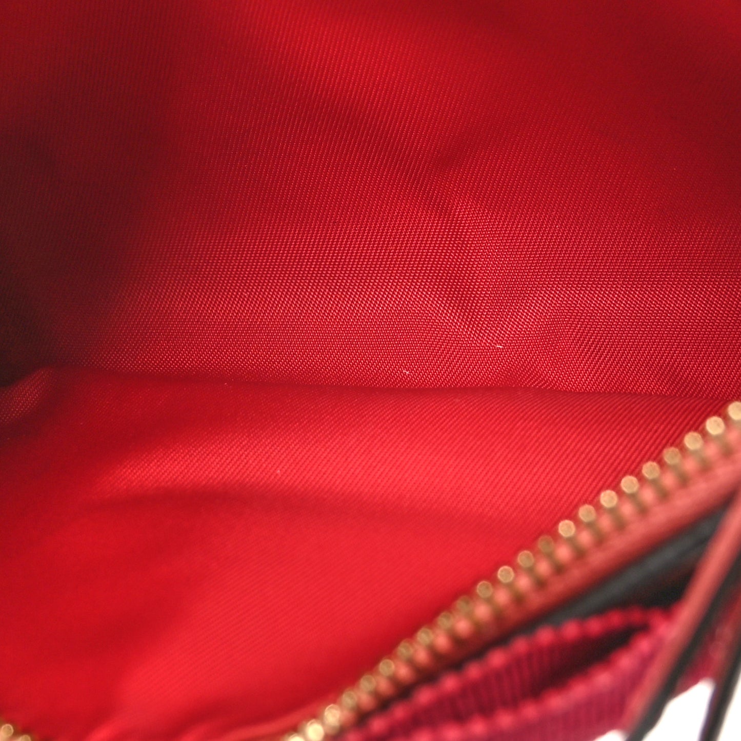 GG Supreme Monogram Embroidered Face Chain Pouch Pink