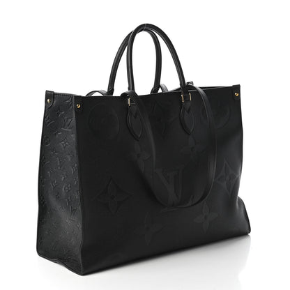 Louis Vuitton Empreinte Monogram Giant Onthego GM Black 3 of 11