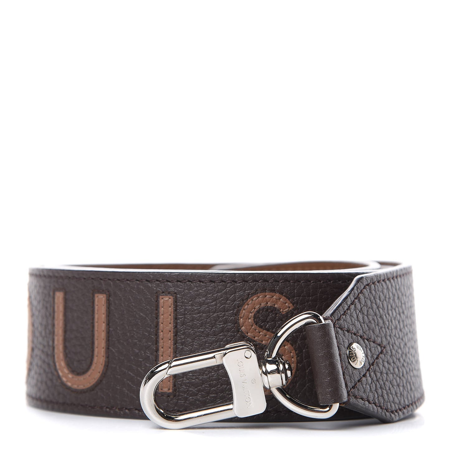 Taurillon Bandouliere Reversible Shoulder Strap Marron