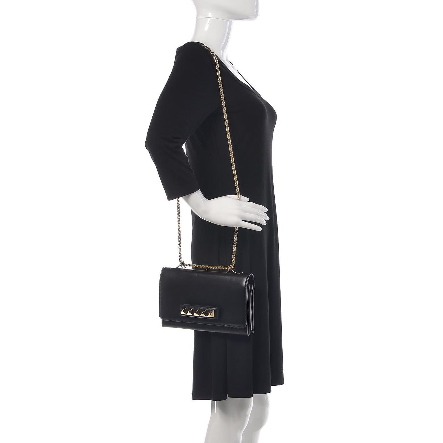 Nappa Va Va Voom Shoulder Bag Black