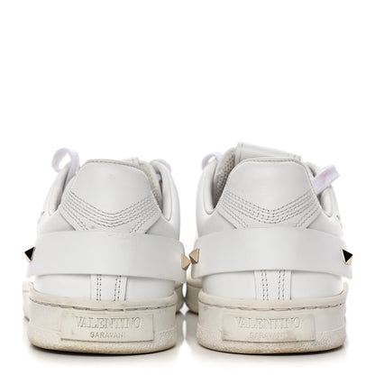 Valentino Garavani Calfskin Womens Backnet Sneakers 37.5 White 5 of 20