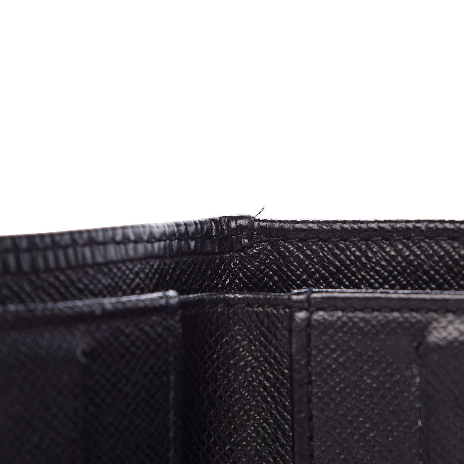 Louis Vuitton Epi Elise Wallet Black 8 of 12