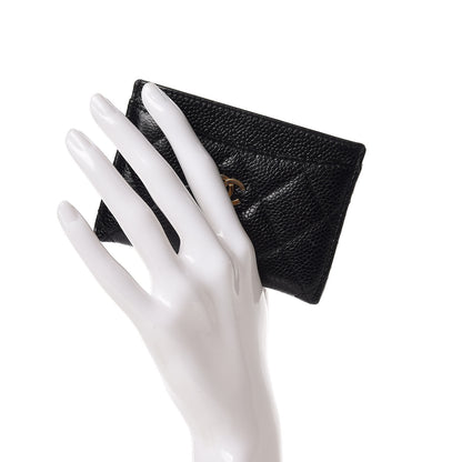 Chanel Caviar Quilted Card Holder Black 2 of 9
