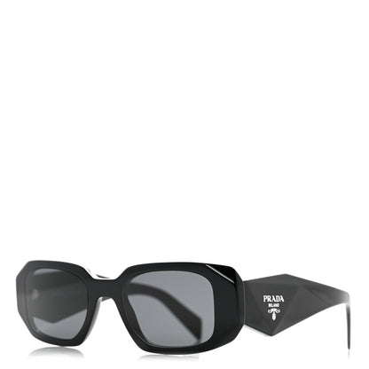 Prada Acetate Symbole Sunglasses SPR 17W Black 1 of 9
