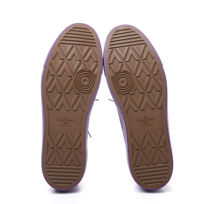 Louis Vuitton Canvas Monogram Mens Tattoo Sneakers 10.5 Violet 6 of 9