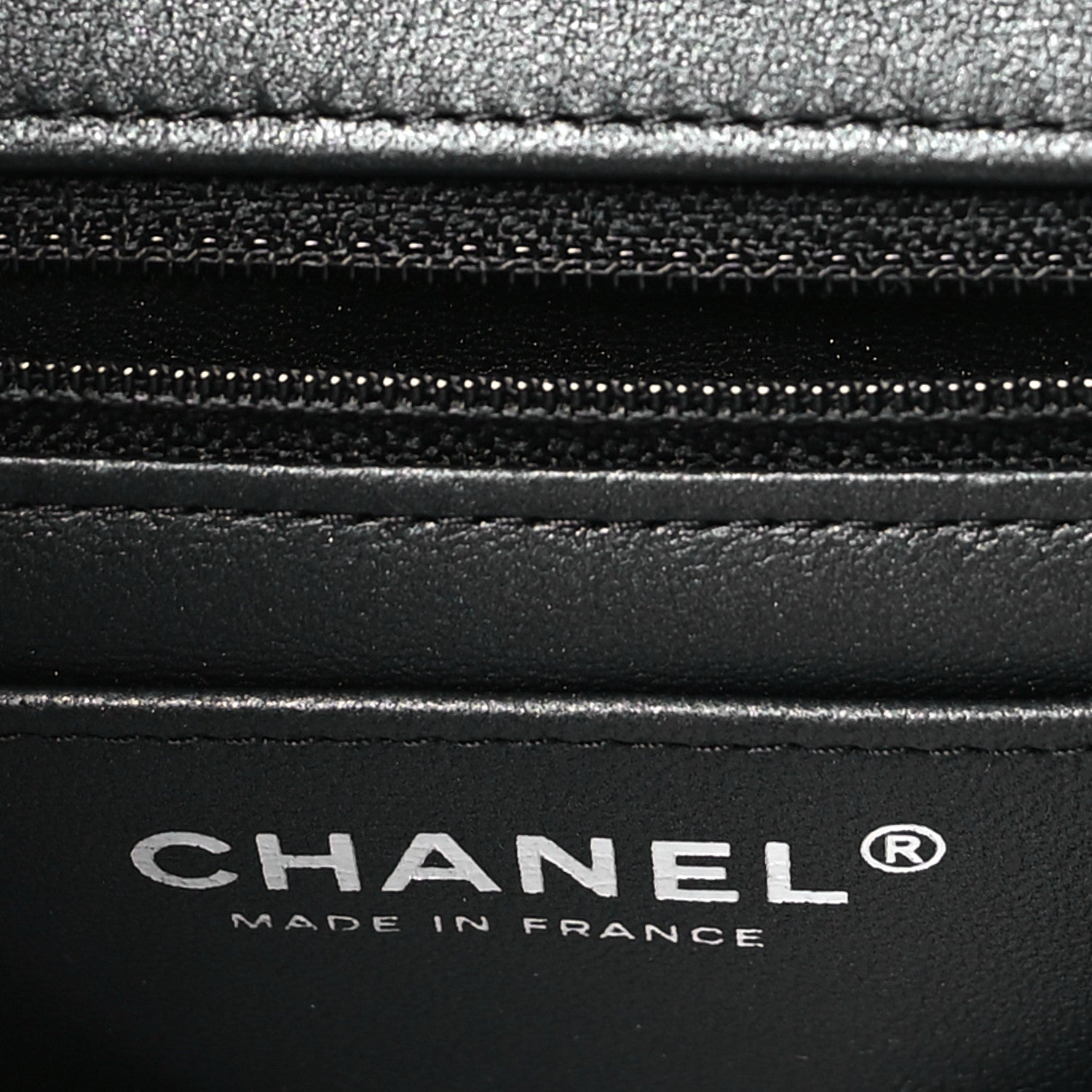 Chanel Lambskin Quilted Mini Rectangular Flap So Black 6 of 11