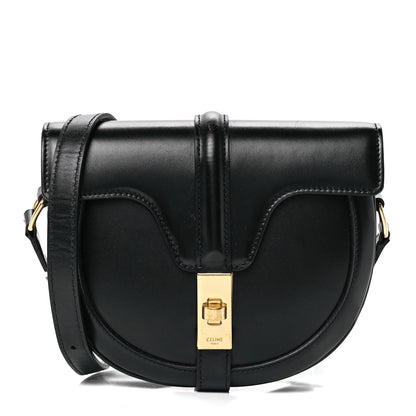 Celine Satinated Calfskin Besace Small 16 Black 1 of 11