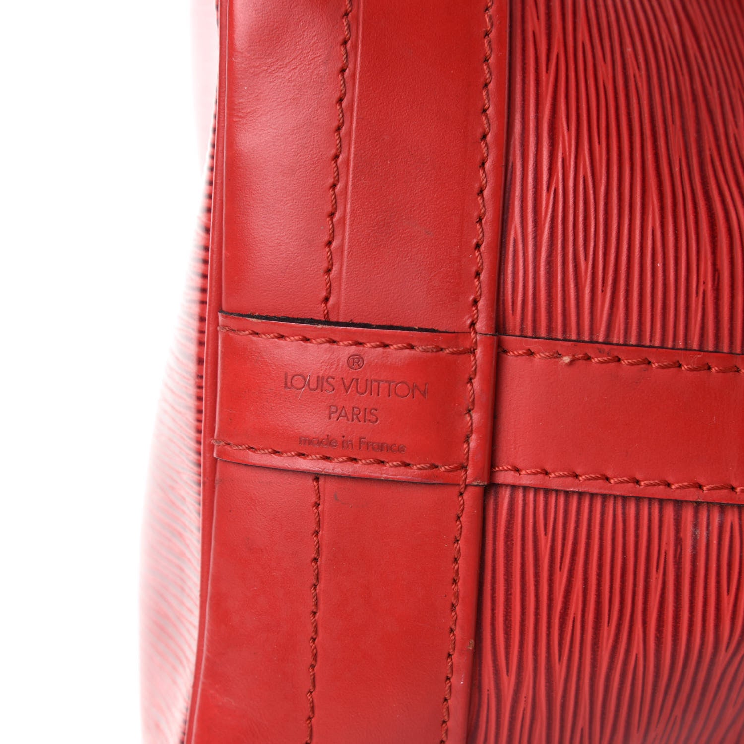 Louis Vuitton Epi Noe Castillan Red 13 of 14