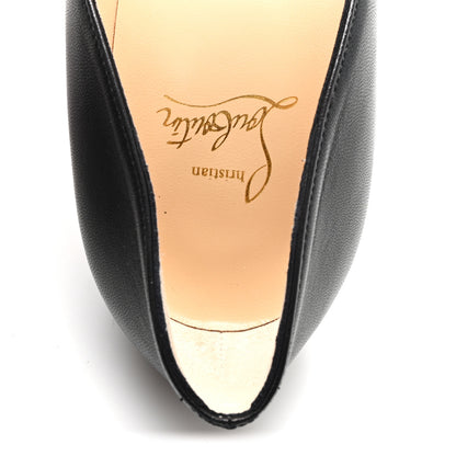 Christian Louboutin Shiny Nappa Pigalle Follies 100 Pumps 41 Black 8 of 9