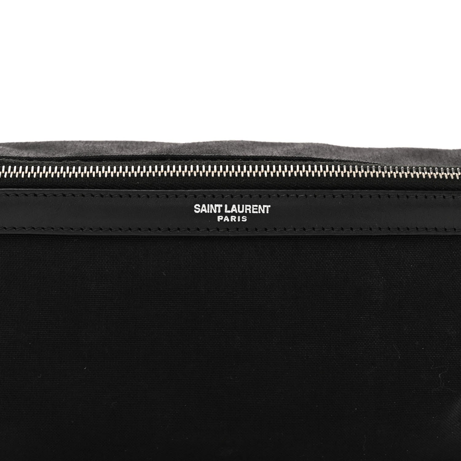 Saint Laurent Canvas Classic Belt Bag Black 8 of 13