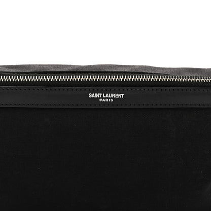Saint Laurent Canvas Classic Belt Bag Black 8 of 13