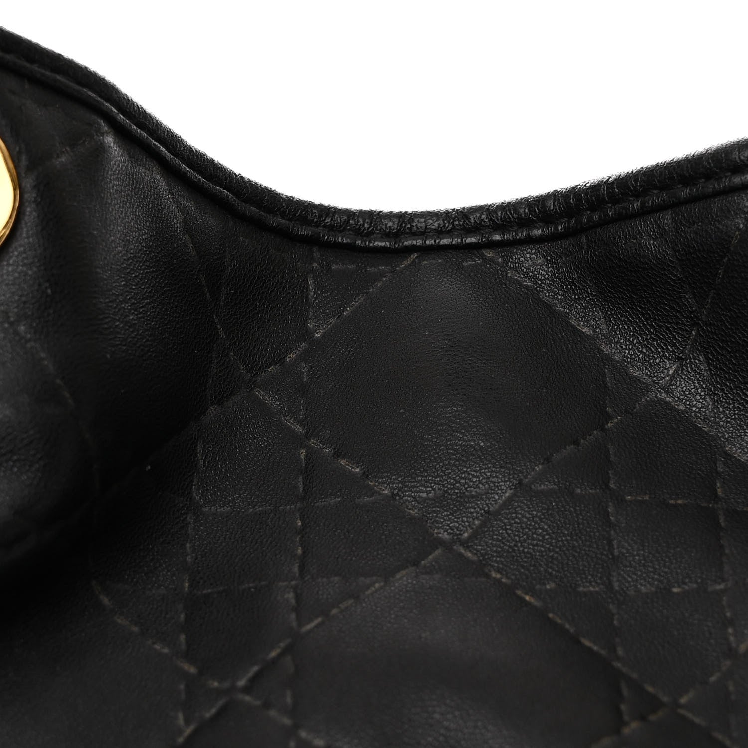 Christian Dior Lambskin Cannage Large Soft Lady Dior Shopping Tote Black 8 of 12