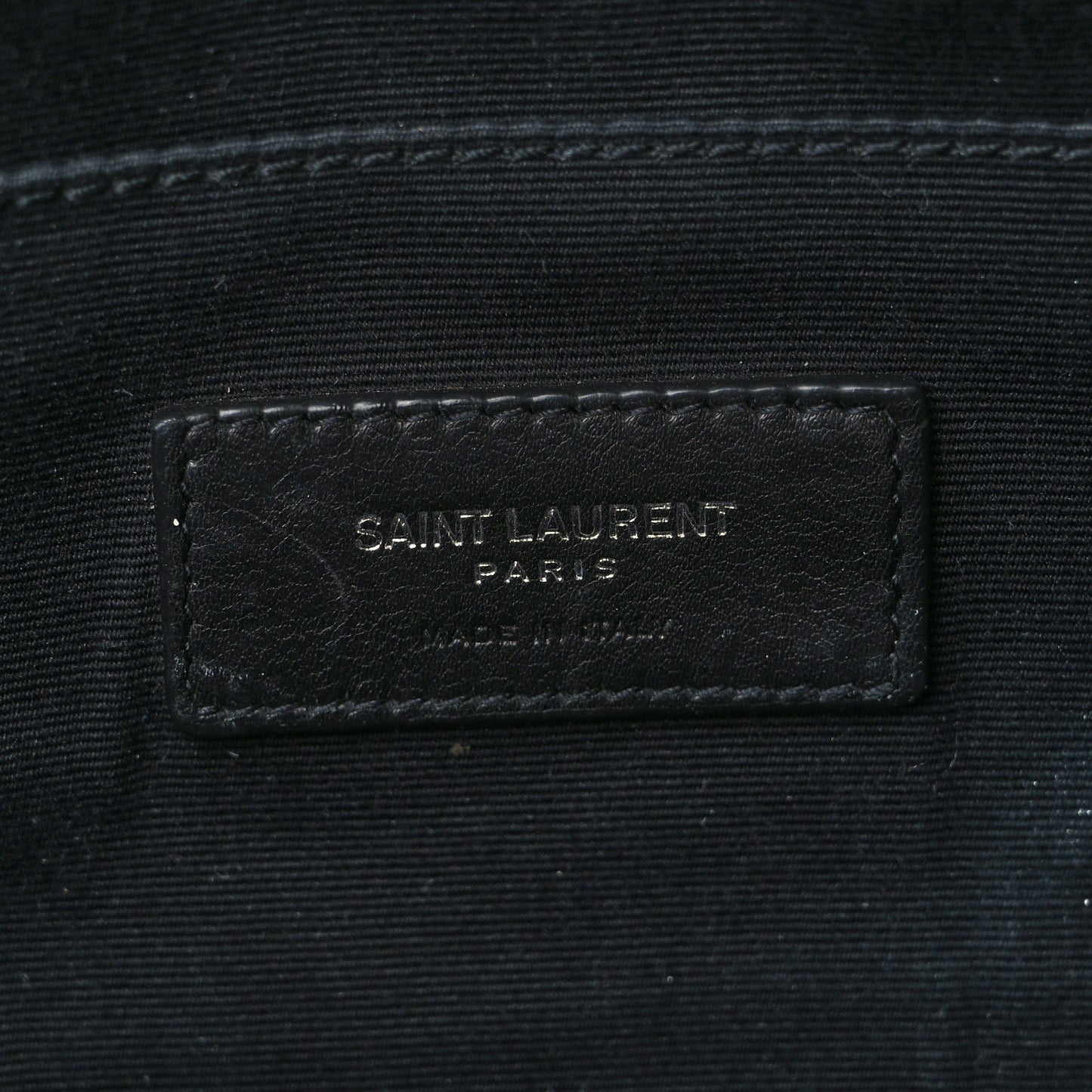 Calfskin Belt Bag Black