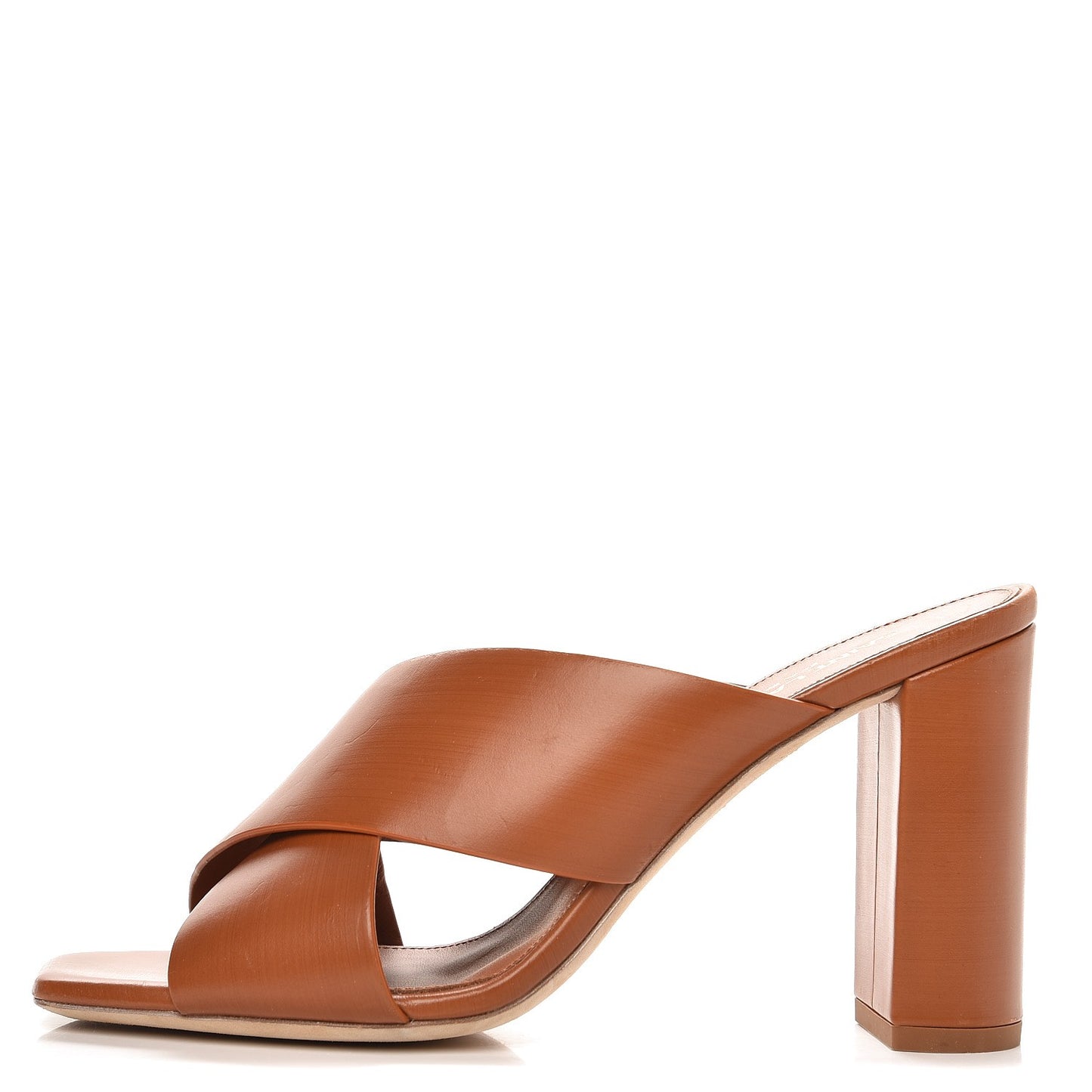 Calfskin LouLou Mules 37 Dune