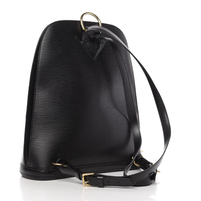 Louis Vuitton Epi Gobelins Backpack Black 3 of 9