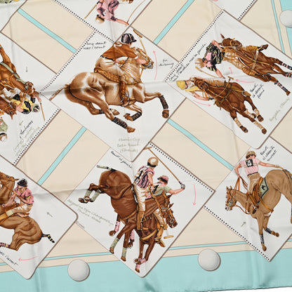 Hermes Silk Hermes Cup Palm Beach Scarf 90 5 of 5
