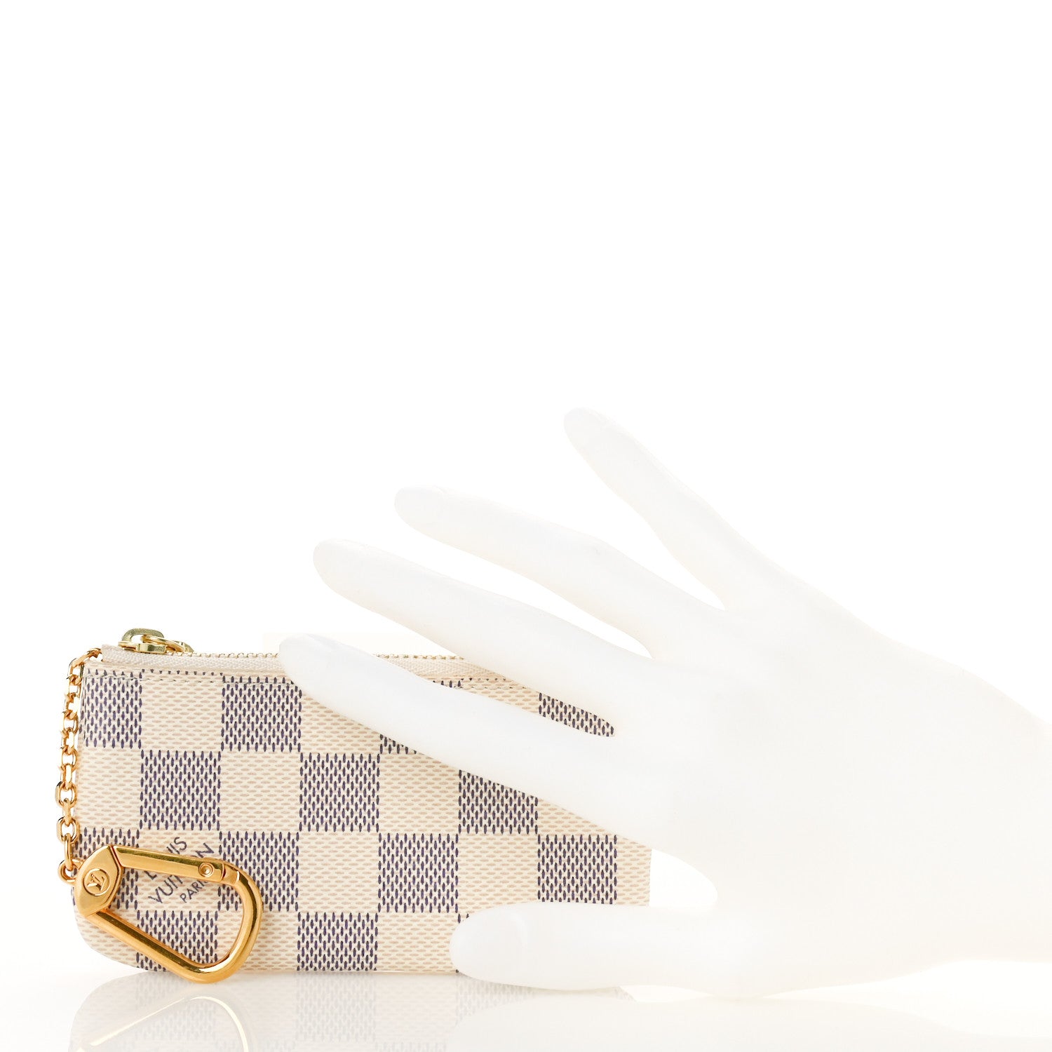 Louis Vuitton Damier Azur Key Pouch 2 of 9