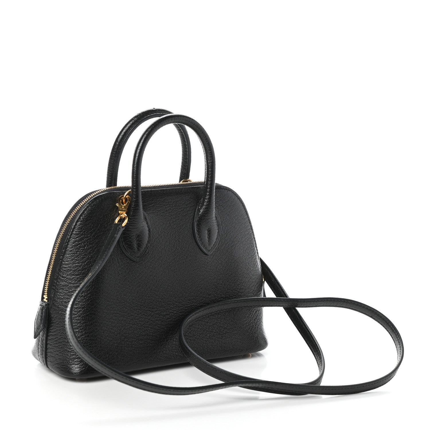 Hermes Chevre Mysore Mini 1923 Bolide Black 3 of 9