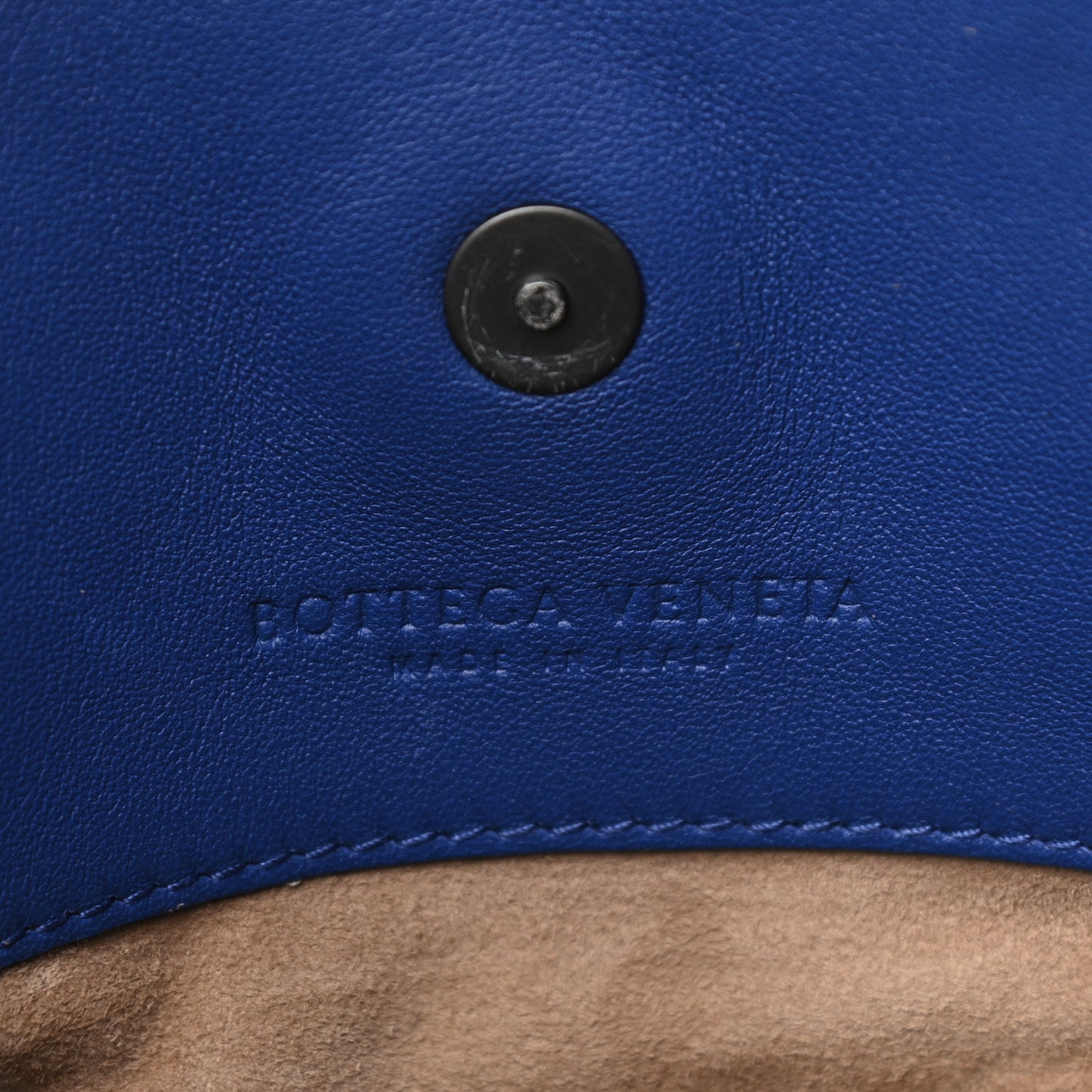 Nappa Intrecciato Medium Tote Cobalt