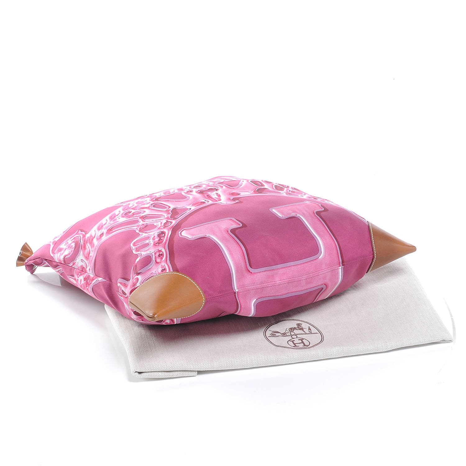 Hermes Silk Vif Argent Silky City 33 PM Pink 4 of 9
