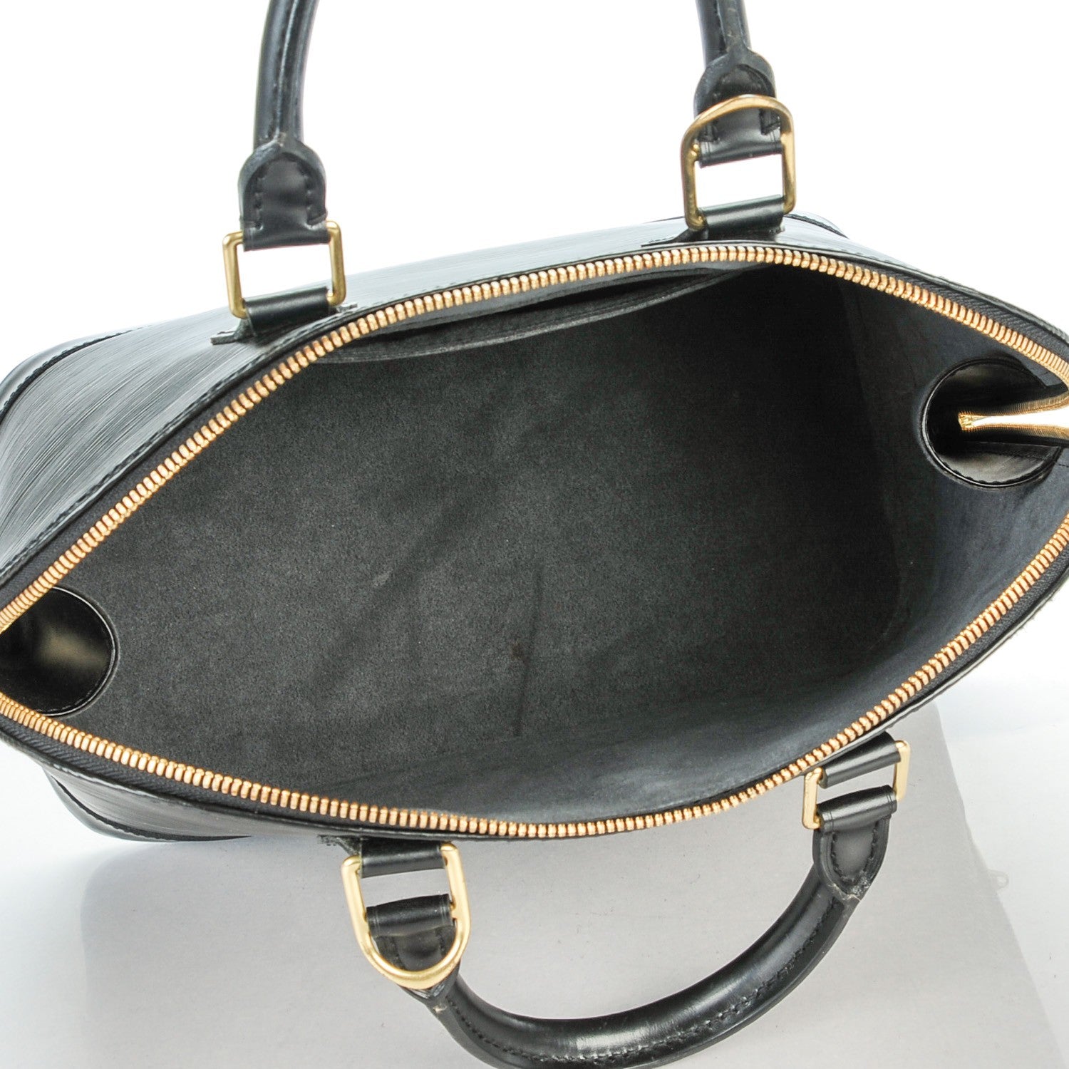 Louis Vuitton Epi Alma PM Black 5 of 7
