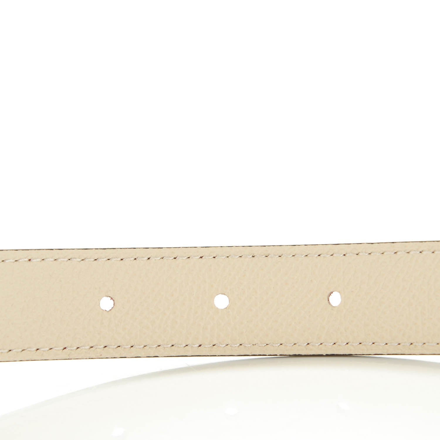 Hermes Swift Epsom 24mm Mini Constance H Belt 85 Grenade Craie 4 of 7