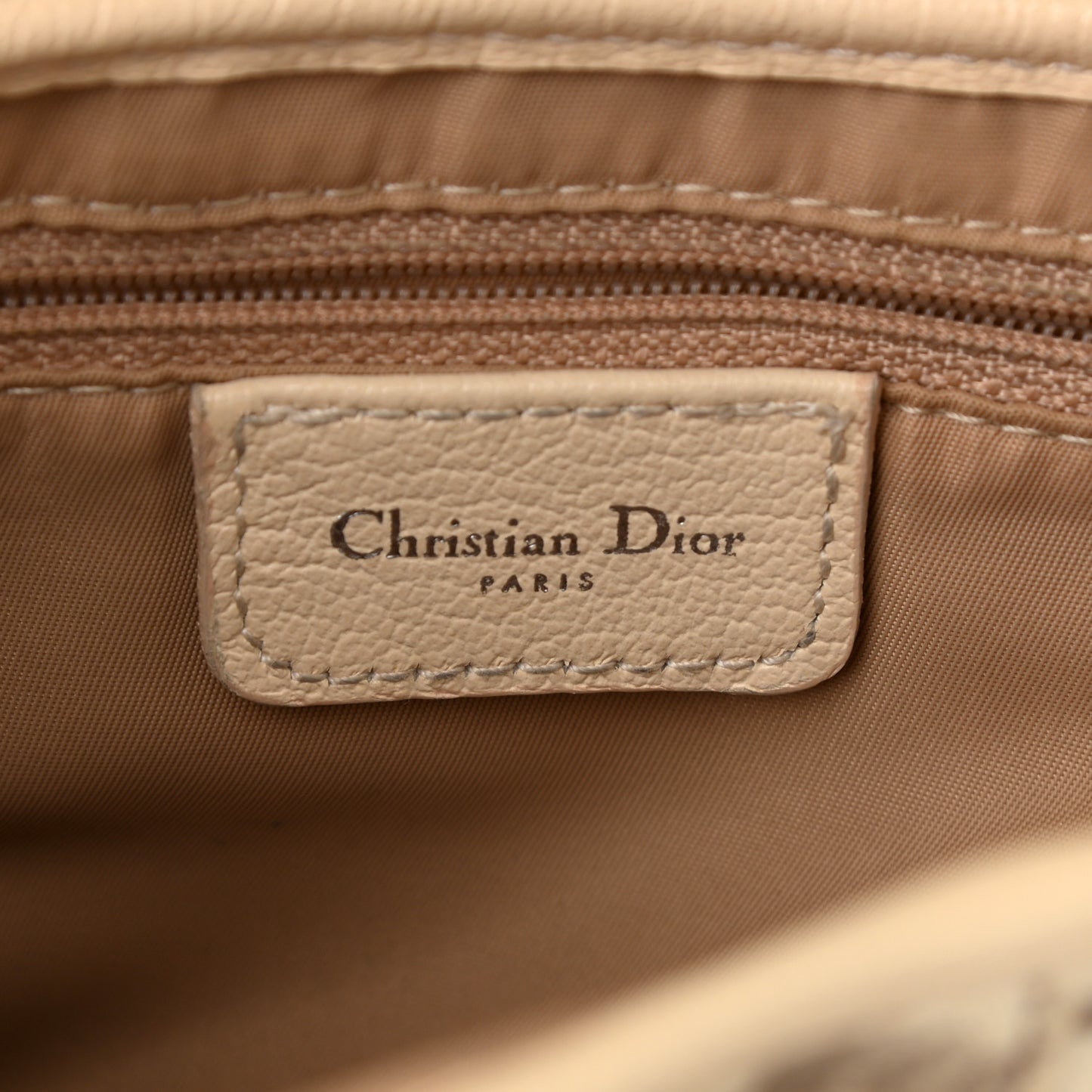 Monogram Vintage Flowers Saddle Bag Beige