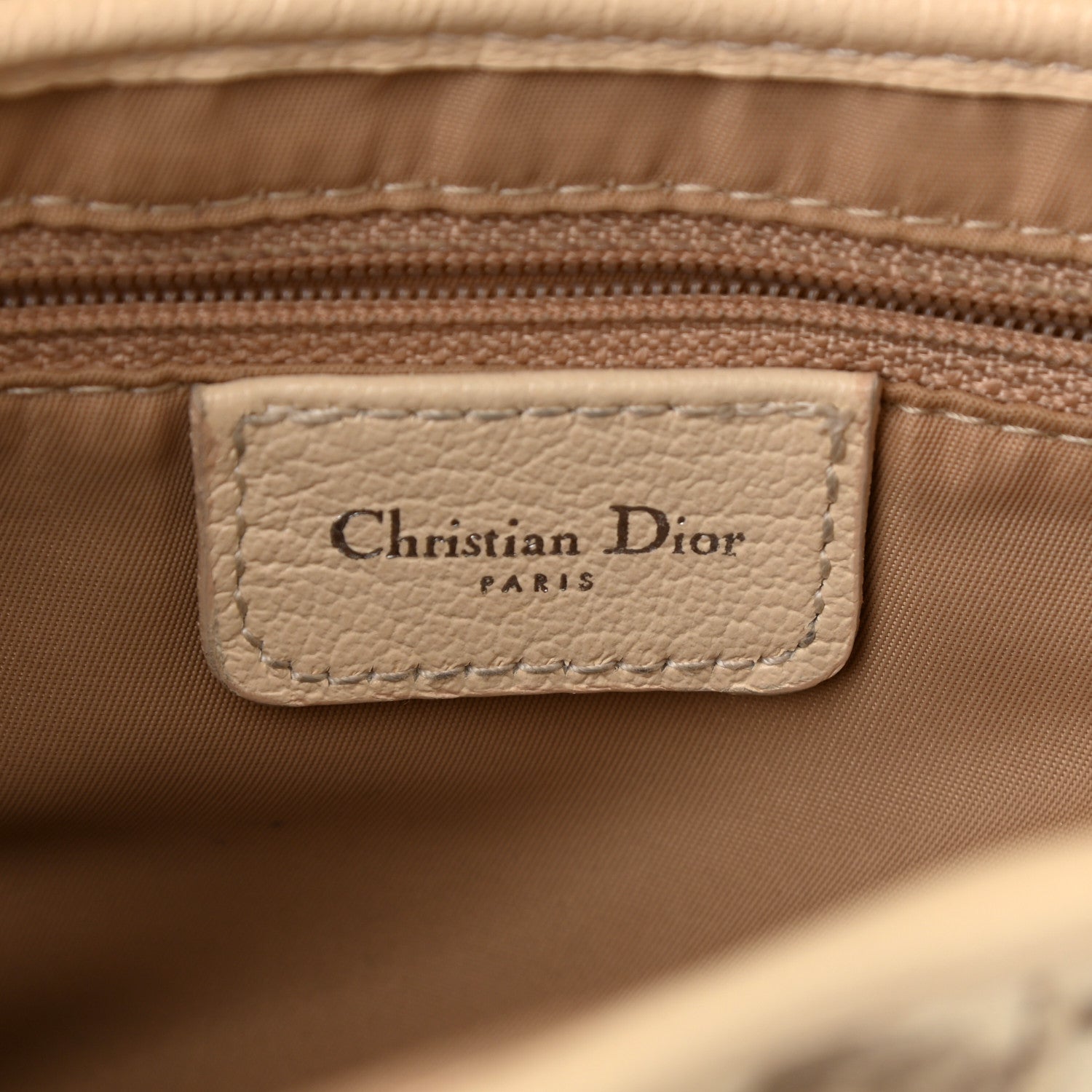 Christian Dior Monogram Vintage Flowers Saddle Bag Beige 5 of 14