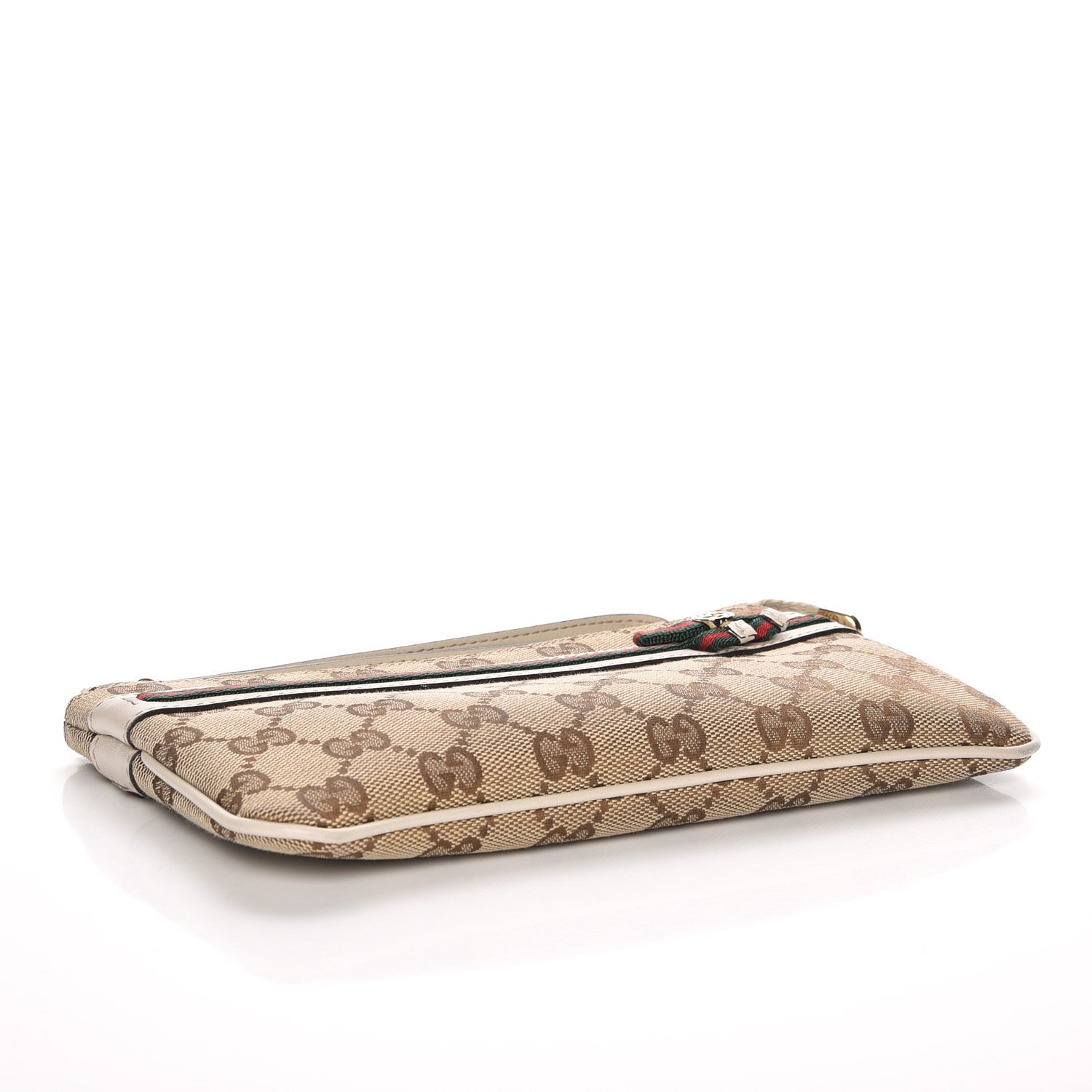 Gucci Monogram Mayfair Wristlet Off White 4 of 7