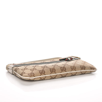 Gucci Monogram Mayfair Wristlet Off White 4 of 7