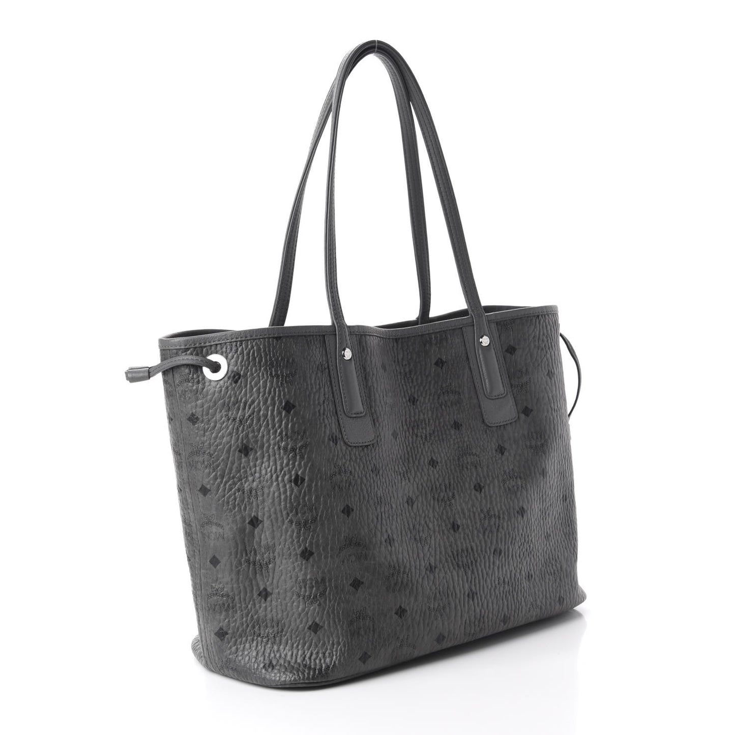 Visetos Medium Liz Reversible Shopper Tote Phantom Grey