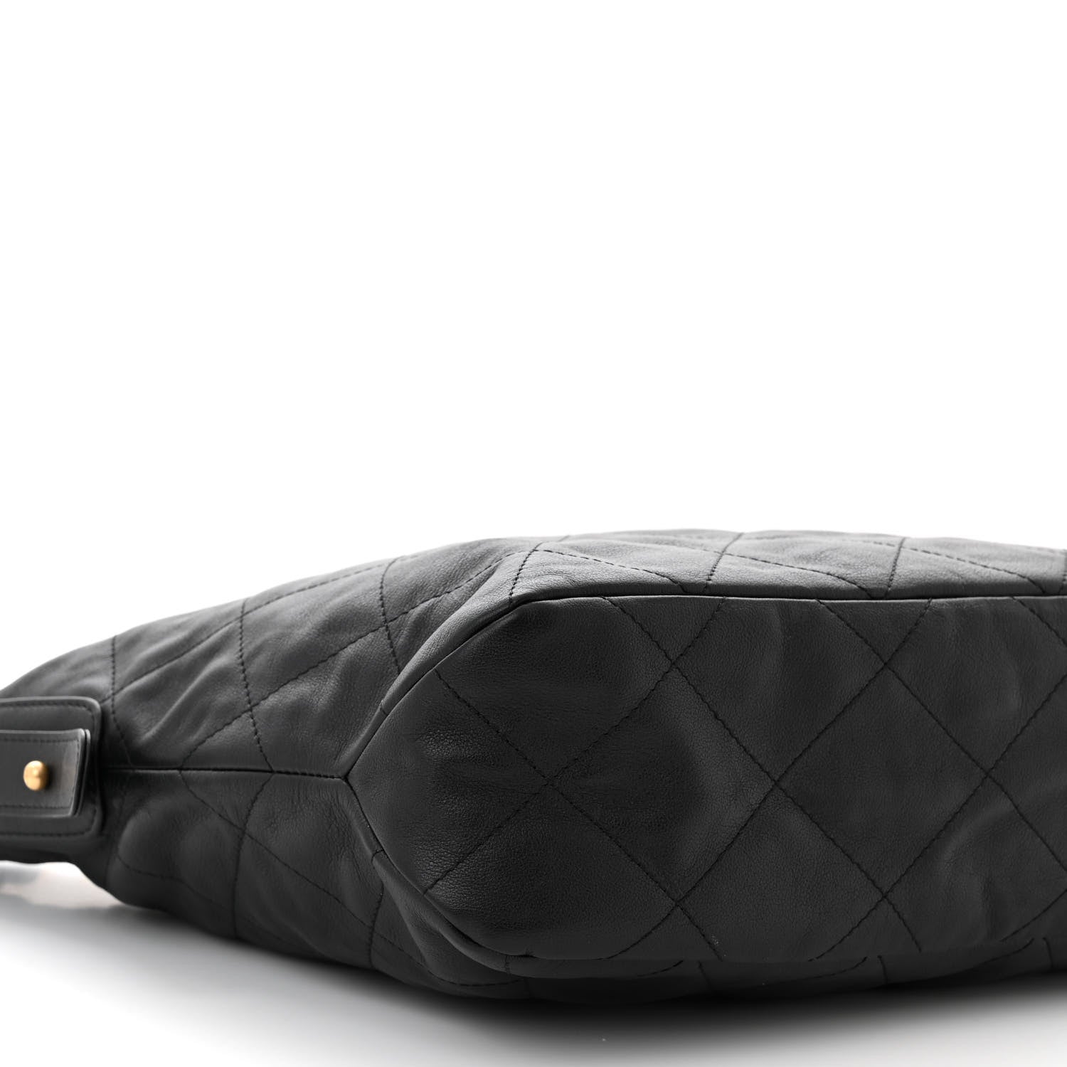 Chanel Calfskin Quilted Large Daily Hobo Black 9 of 10