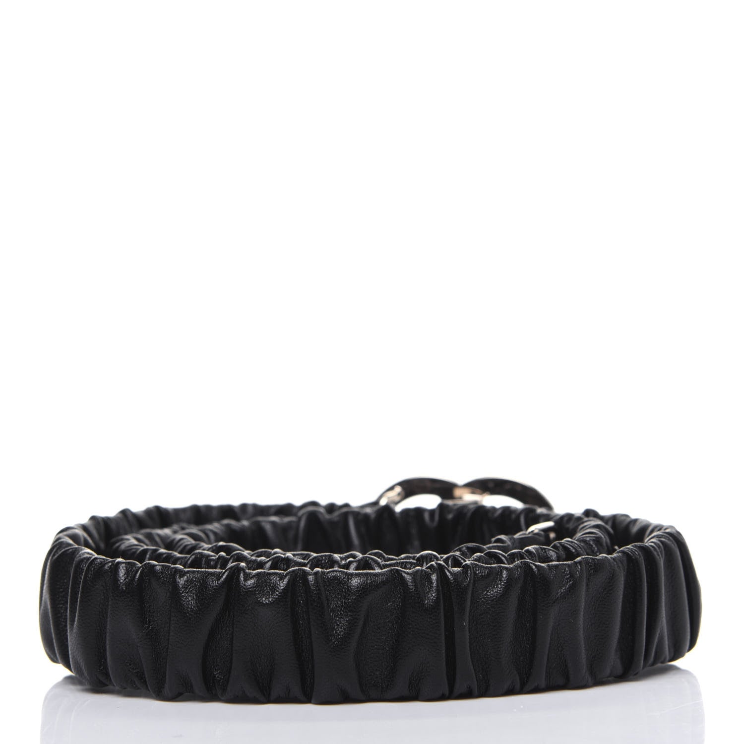 Chanel Calfskin CC Belt 85 34 Black 2 of 5