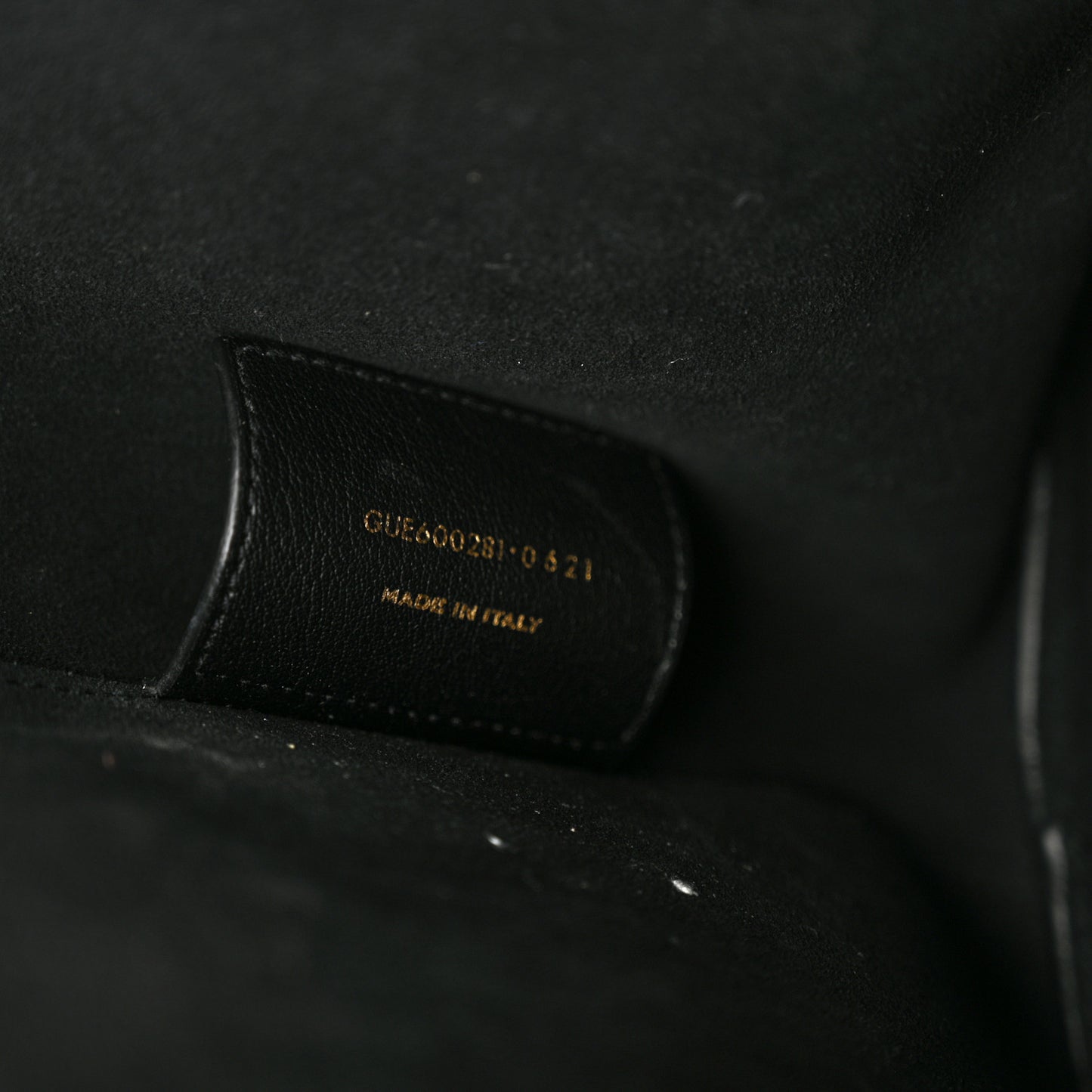 Calfskin East West Shopping Tote Black