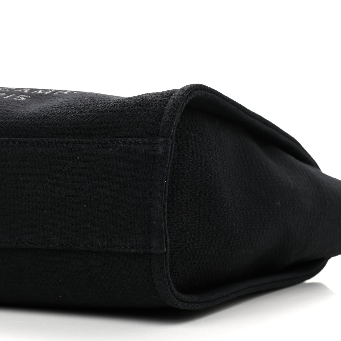 Mixed Fibers Small Deauville Tote Black