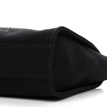 Chanel Mixed Fibers Small Deauville Tote Black 6 of 9
