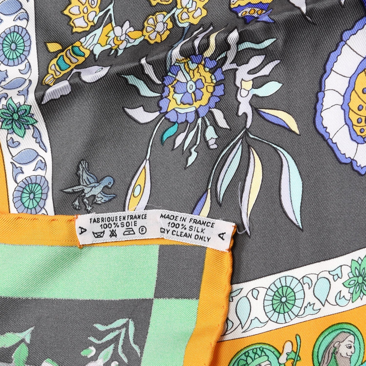 Hermes Silk Fantaisies Indiennes Scarf 90 4 of 9