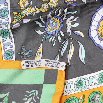 Hermes Silk Fantaisies Indiennes Scarf 90 4 of 9