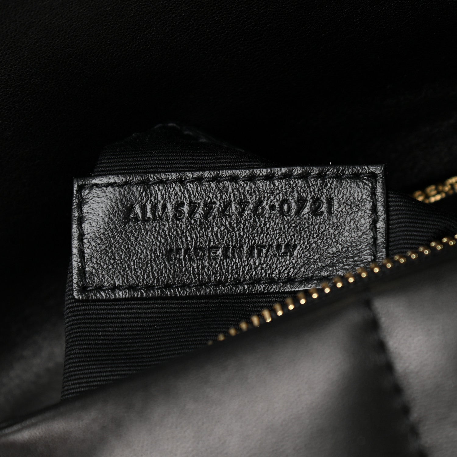 Saint Laurent Lambskin Quilted Small Loulou Puffer Monogram Chain Satchel Black 7 of 9