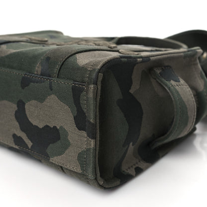 Marc Jacobs Canvas Camouflage Small The Tote Bag Khaki 9 of 10