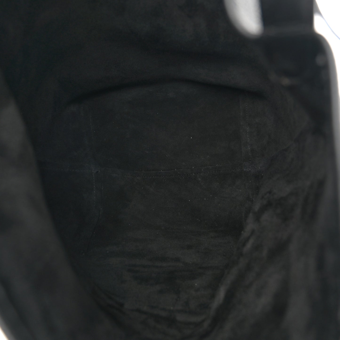 Grained Calfskin Large N/S Park Tote Black