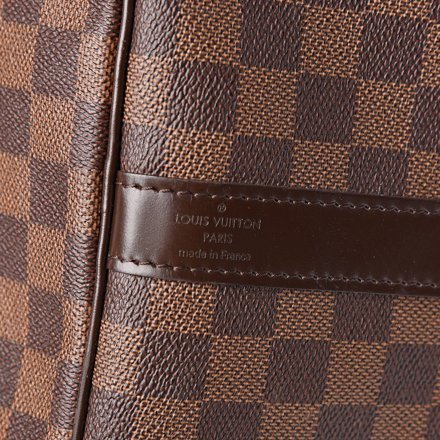 Louis Vuitton Damier Ebene Keepall Bandouliere 55 6 of 10
