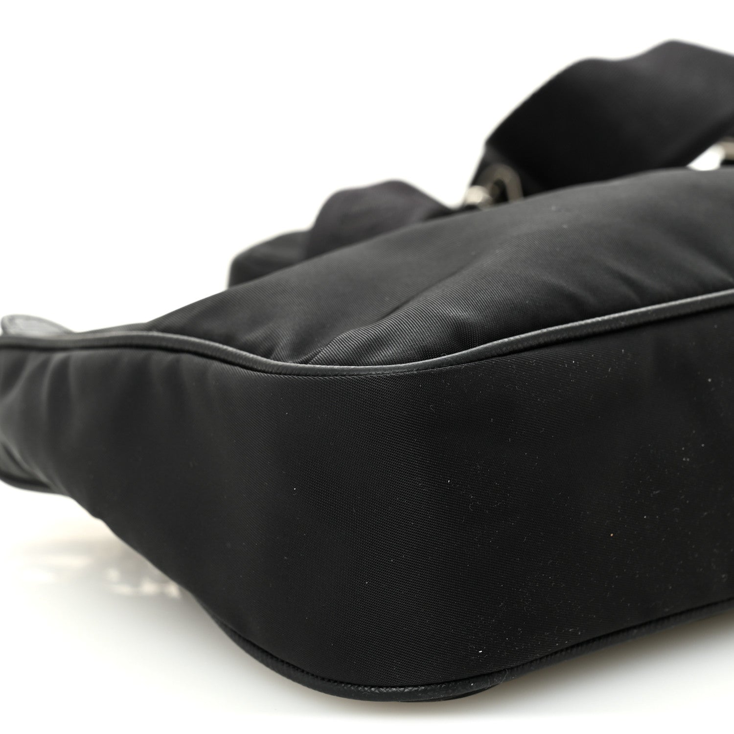 Prada Nylon Re-Edition 2005 Shoulder Bag Black 10 of 12