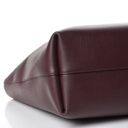 Saint Laurent Calfskin Large Shopping Tote Bordeaux 9 of 11