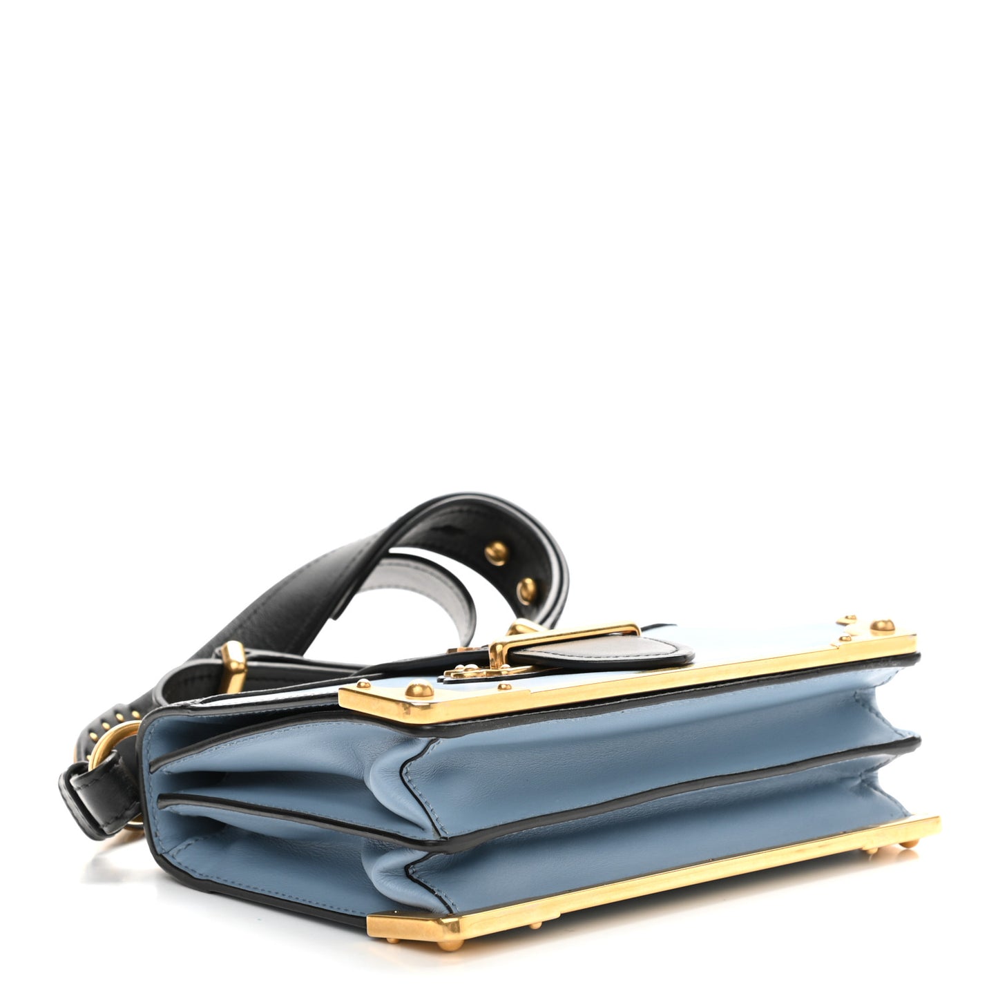 City Calf Saffiano Cahier Bag Astrale Black