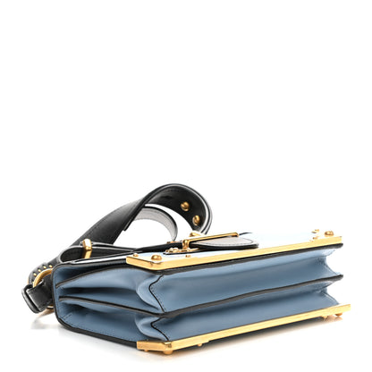 Prada City Calf Saffiano Cahier Bag Astrale Black 3 of 8